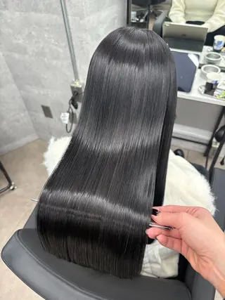 セミロング カラー 髪質改善/韓国 ﾚｲﾔｰ/店長/原島のヘアスタイル