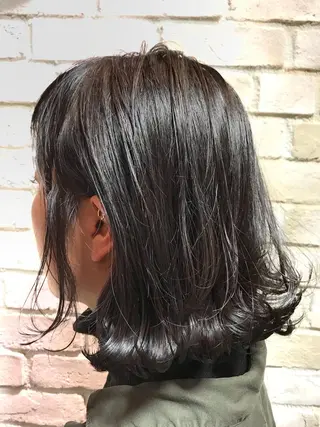 ミディアム AMNESIA たまプラーザ所属・Topstylist 大図 遥輝のヘアスタイル