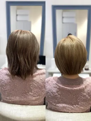 ショート ✨髪質改善が大好評✨ 美容室lic近藤✨のヘアスタイル