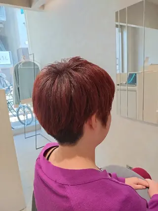 ショート toki所属・シオリ/toki ✂️モデル募集中✂️のヘアスタイル