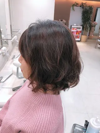 パーマ 阿部 美咲のヘアスタイル