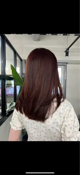 カラー スパイキーショート/ センターパート/奈菜のヘアスタイル