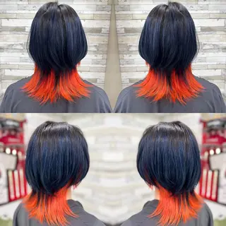 ショート カラー "PEPPU "所属・🌈推し色派手髪 ハイトーンShinのヘアスタイル