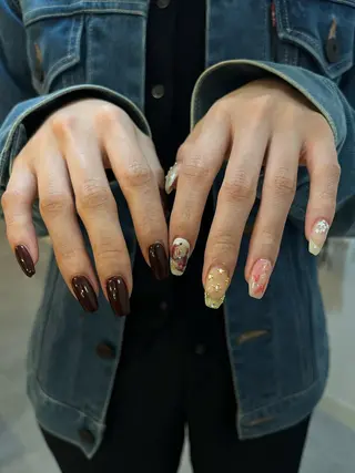 ネイル +vico 堀江店所属・中西 春那のネイルデザイン