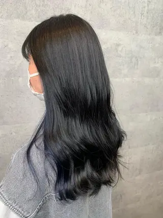 ロング mimiiy梅田 中崎町ハイトーンのヘアスタイル