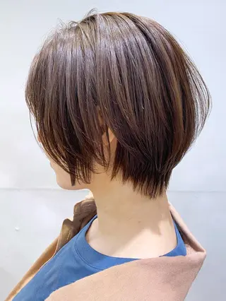 ショート カラー パーマ ヘアアレンジ ITbyALBUM 浦和店のヘアスタイル