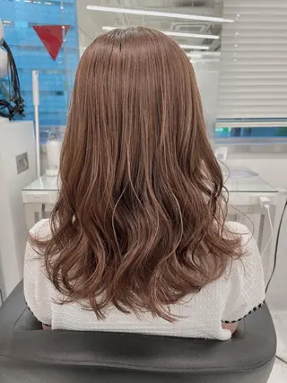 セミロング カラー ☁️グレージュカラー TAKUYA☁️のヘアスタイル