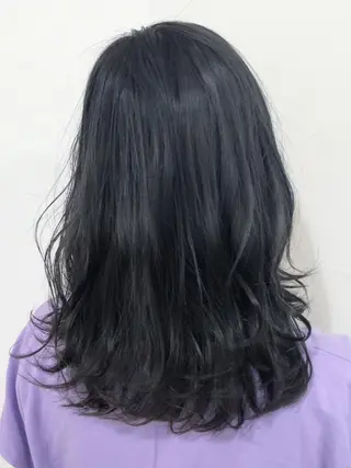 カラー RINA 🩵のヘアスタイル