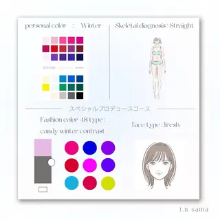 パーソナルカラー🥐 顔タイプ🥗yuriのその他イメージ