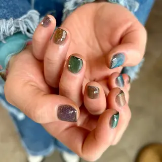 ネイル Yumi 広尾|恵比寿ネイルのネイルデザイン