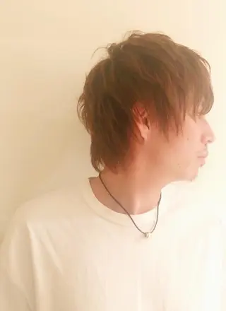 カラー メンズ 岩渕 由里香のヘアスタイル