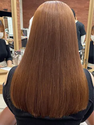 ロング 間水 和樹のヘアスタイル