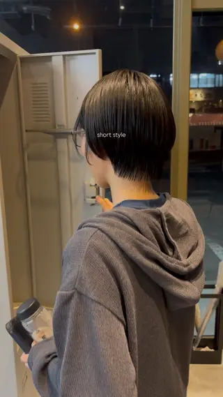 ショート KIZUKI所属・大泊 来寧のヘアスタイル