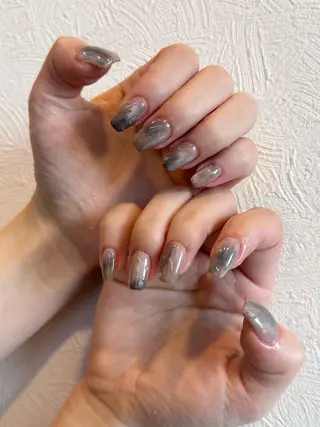 ネイル GRANDE大須 Cecil💜のネイルデザイン