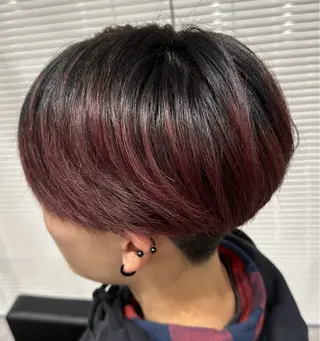 ショート カラー メンズ メンズパーマ特化💈 髙木颯太💈のヘアスタイル