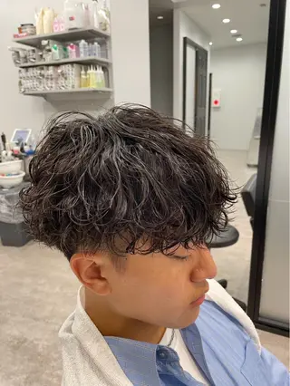 ショート 海老澤 玲二のヘアスタイル