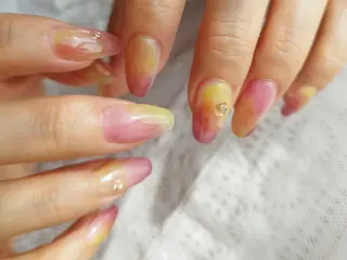 ミディアム 🥀ネイルサロン cotonコトン🥀のネイルデザイン