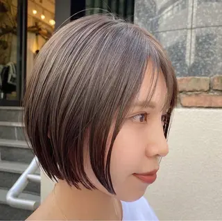 カラー 佐藤 菜緒のヘアスタイル