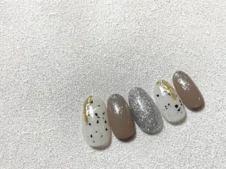 ネイル ⭐︎休業中の練習⭐︎ JNA認定講師髙橋のネイルデザイン