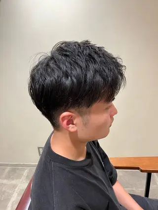 メンズ 西川 舞彩のヘアスタイル