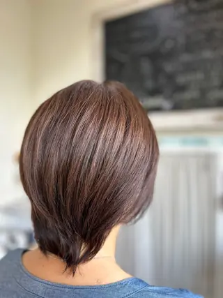 ショート カラー Lie-et.hair(リエットヘア)丁田店所属・原田 絵梨香のヘアスタイル