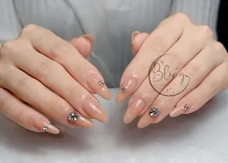 セミロング Bling Salonのネイルデザイン