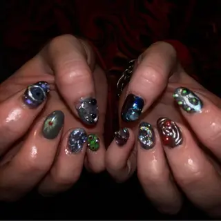 ネイル NICO nail　三軒茶屋店　ネイル＆アイラッシュ所属・oichan 𖦹°‧のネイルデザイン