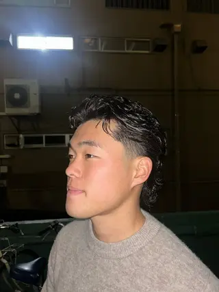 ショート 滝本 承太朗のヘアスタイル