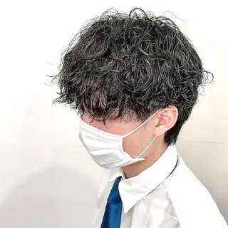 パーマ メンズ 🌈モリグチ ケイスケ🦄のヘアスタイル