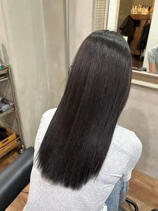 ロング Hair Place SoL 磯淵蓮のヘアスタイル