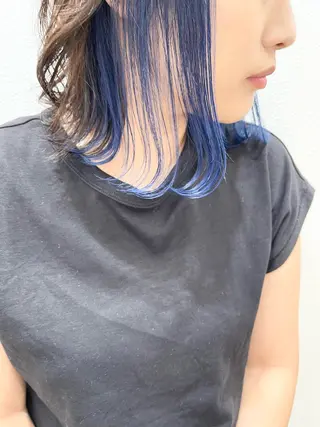 ミディアム 伊藤 一樹のヘアスタイル