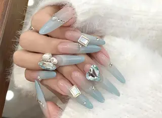 ネイル 💙羽生 彩光💙のネイルデザイン