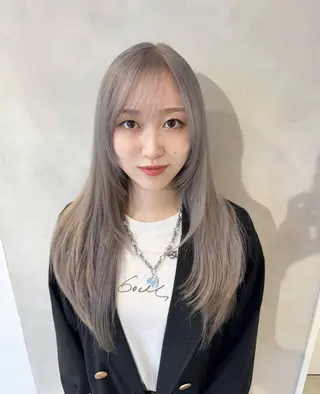 カラー 透明感カラー✨艶髪 制作🌱山根あゆみのヘアスタイル