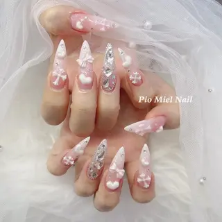 ネイル HANA 長さだしのネイルデザイン