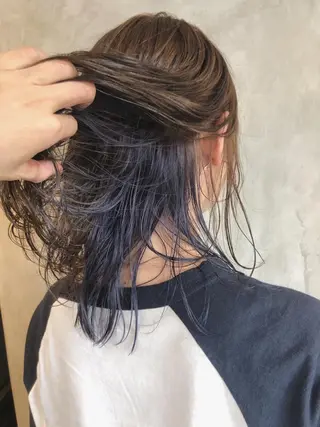 カラー 冨木 雄斗のヘアスタイル