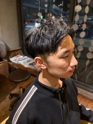 パーマ メンズ suka  hair所属・メンズパーマ/ タイチのヘアスタイル