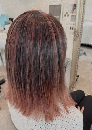 ミディアム La.fleur ラ.フルールのヘアスタイル