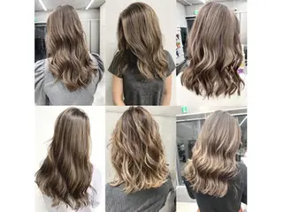 ロング カラー ヘアアレンジ 【公式】amble luxe池袋東口🩷のヘアスタイル