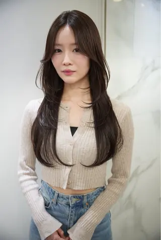 ロング 🖱️透明感カラー ×髪質改善Rikyuのヘアスタイル