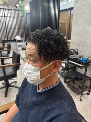 メンズ 透明感/グレージュ/ MOMOKO🩵のヘアスタイル