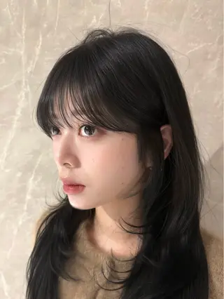 セミロング 店長/レイヤーカット /大東悠生のヘアスタイル