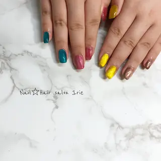 ネイル Hair salon Irie所属・與儀 知佳のネイルデザイン