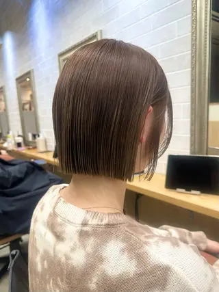 ショート カラー のがわ かえのヘアスタイル