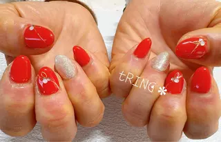 ネイル tRING＊ しいの木台のネイルデザイン