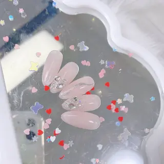 ネイル MoMoA Nail ネイル長さ出し専門店のネイルデザイン