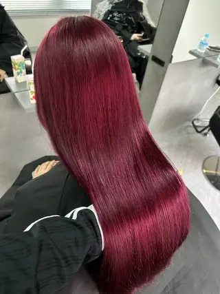 ロング 【色落ちまで可愛い】 mao🐩💜のヘアスタイル