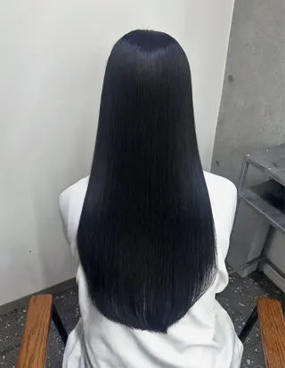 ロング パーマ メンズカット✂️山下 吉祥寺/透明感カラーのヘアスタイル