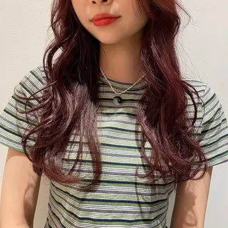 ロング ボブ/透明感カラー 🧸YUI❤️のヘアスタイル