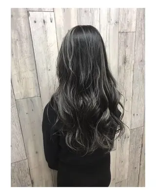 ロング カラー パーマ ヘアアレンジ メンズ キッズ Forest. -髪質改善-のヘアスタイル