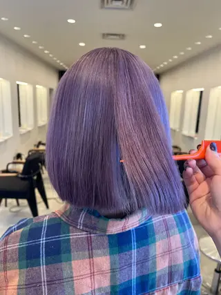 ミディアム 羽鳥 菜々子のヘアスタイル